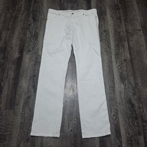 Ermenegildo Zegna White Denim Jeans Size 38